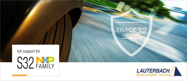 TRACE32 adds support for NXP's new S32K3 MCU family for automotive and industrial Banner